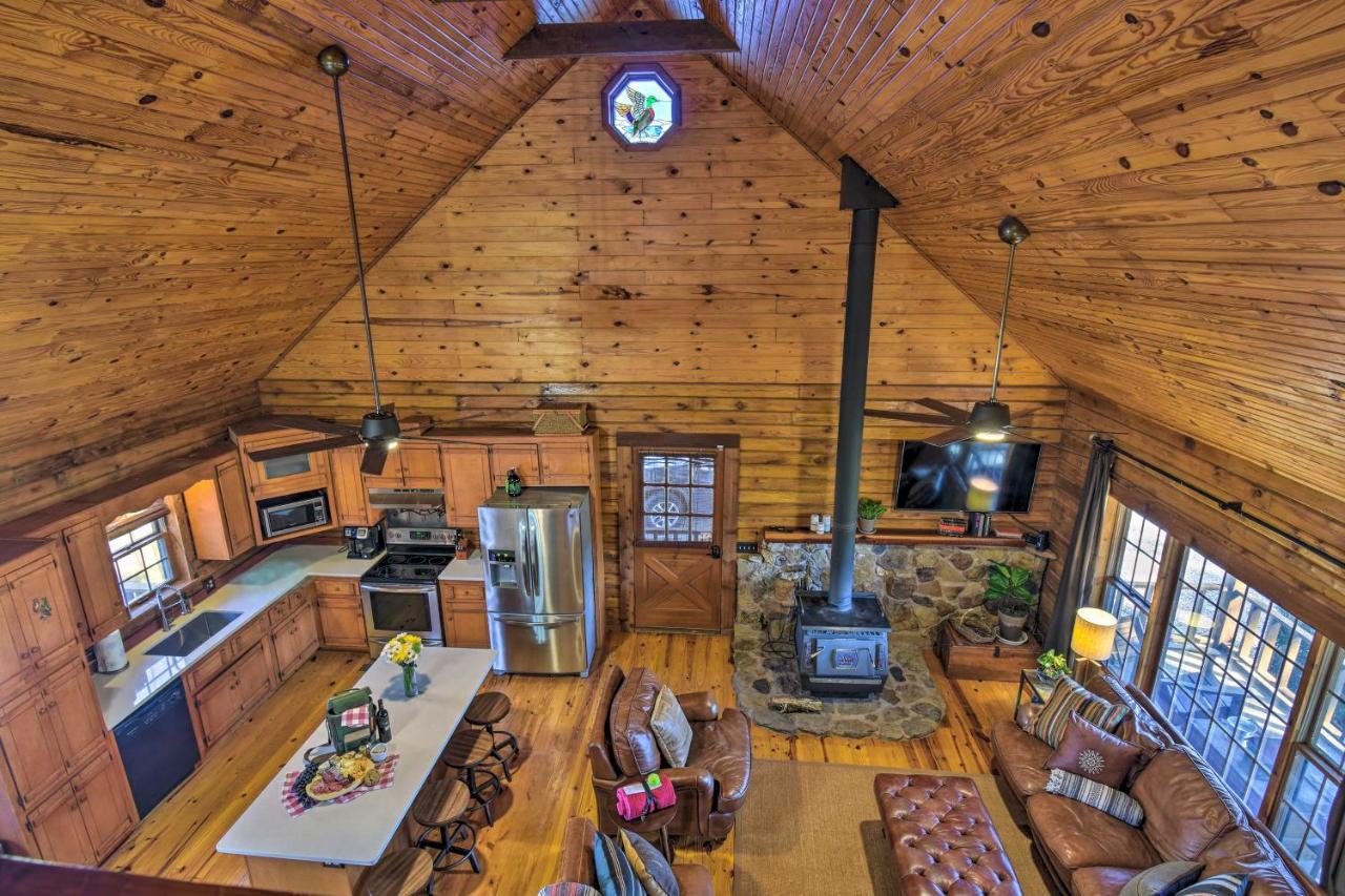 Luxury Pearcy Cabin With 5 Private Acres And Hot Tub! 외부 사진