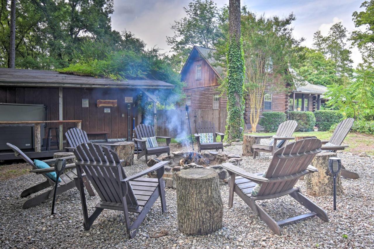 Luxury Pearcy Cabin With 5 Private Acres And Hot Tub! 외부 사진